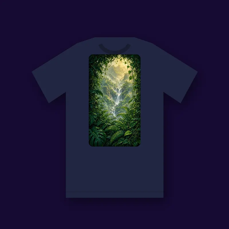 Jungle Run matching tee