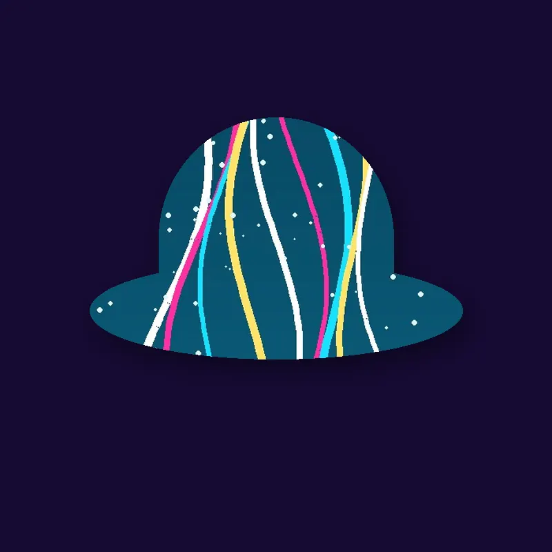 Wake Lines Bucket hat