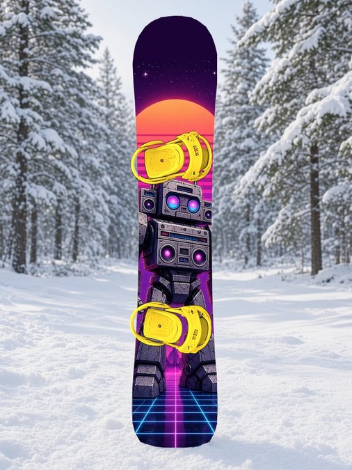 Boombox Stone Golem snowboard wrap