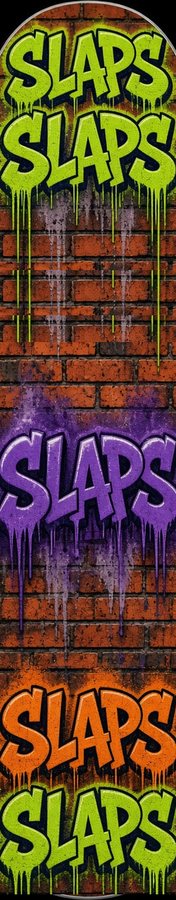 Slaps Brick Wall flat artwork, Street & Graffiti collection