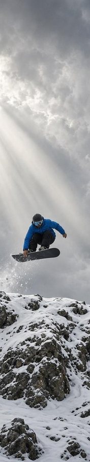 Cliff Drop Storm Light flat artwork