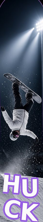 Huck Night Backflip flat artwork