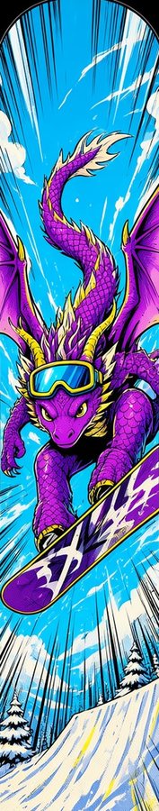 Big Air Dragon flat artwork
