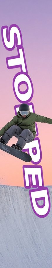 Stomped Halfpipe Sunrise flat artwork