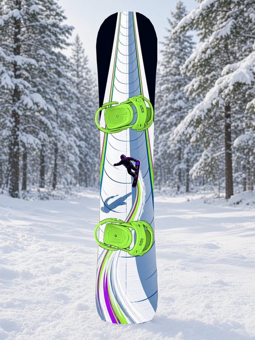 Halfpipe Carve snowboard wrap
