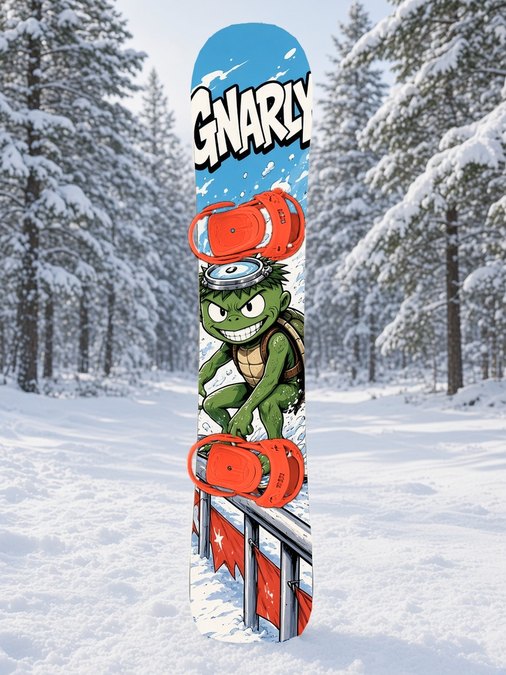 Kappa Rail Grind snowboard wrap