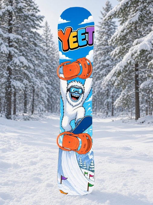 Yeti Kicker Yeet snowboard wrap