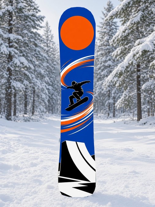 Sun Spin Kicker snowboard wrap, Terrain Park collection