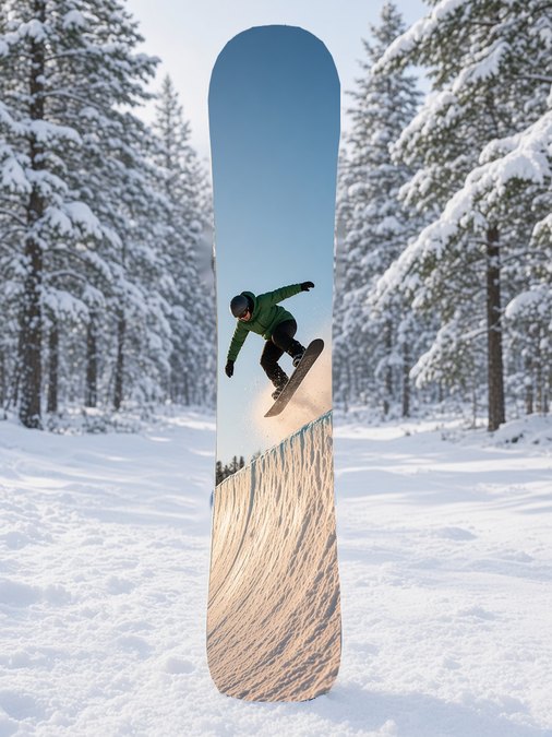 Superpipe Indy snowboard wrap, Terrain Park collection