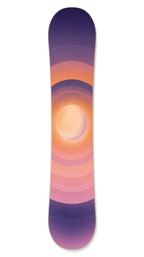 Cosmic Drift snowboard wrap