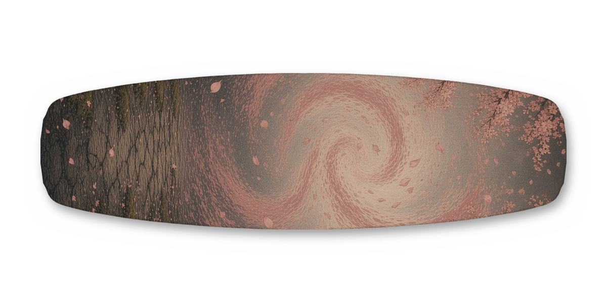 Armor Blossom Storm wakeboard, studio shot wrap, bottom side