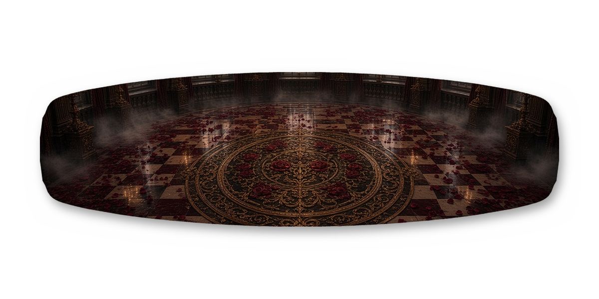 Ballroom Vampire Bride wakeboard, studio shot wrap, bottom side