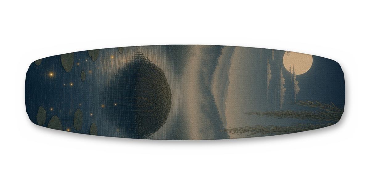Kappa Moon River wakeboard, studio shot wrap, bottom side