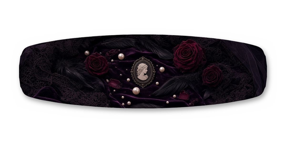 Lady In Black Served wakeboard, studio shot wrap, bottom side