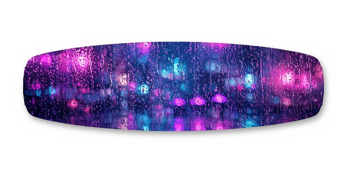 Umbrella Crossing Rain wakeboard, studio shot wrap, bottom side