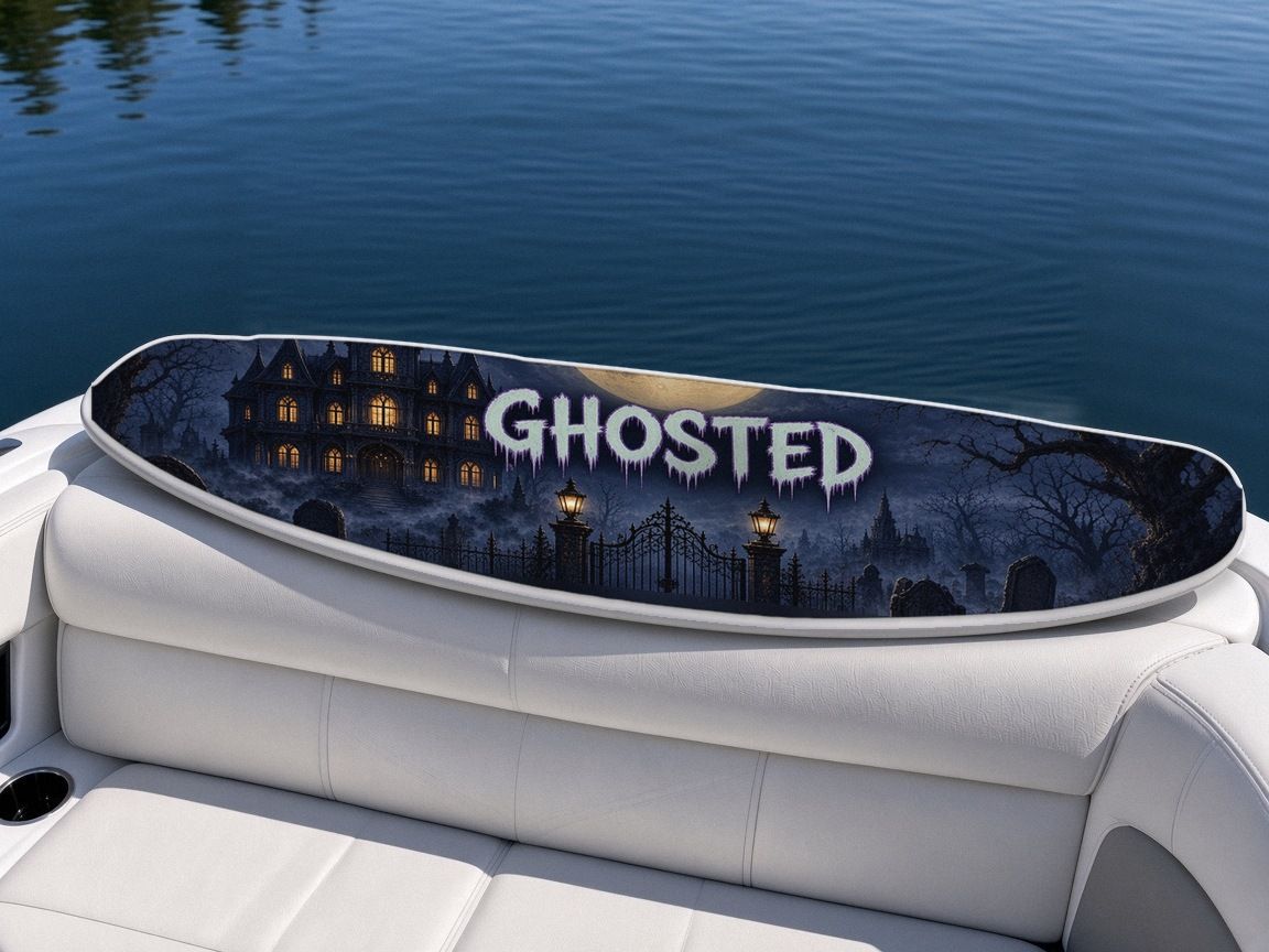 Haunted Manor Ghosted top side