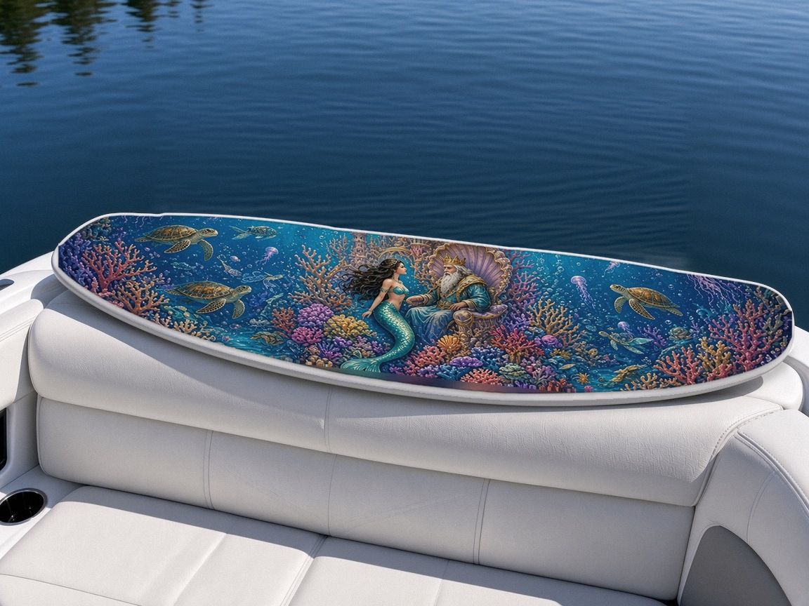 Mermaid Sea King Coral Kingdom top side